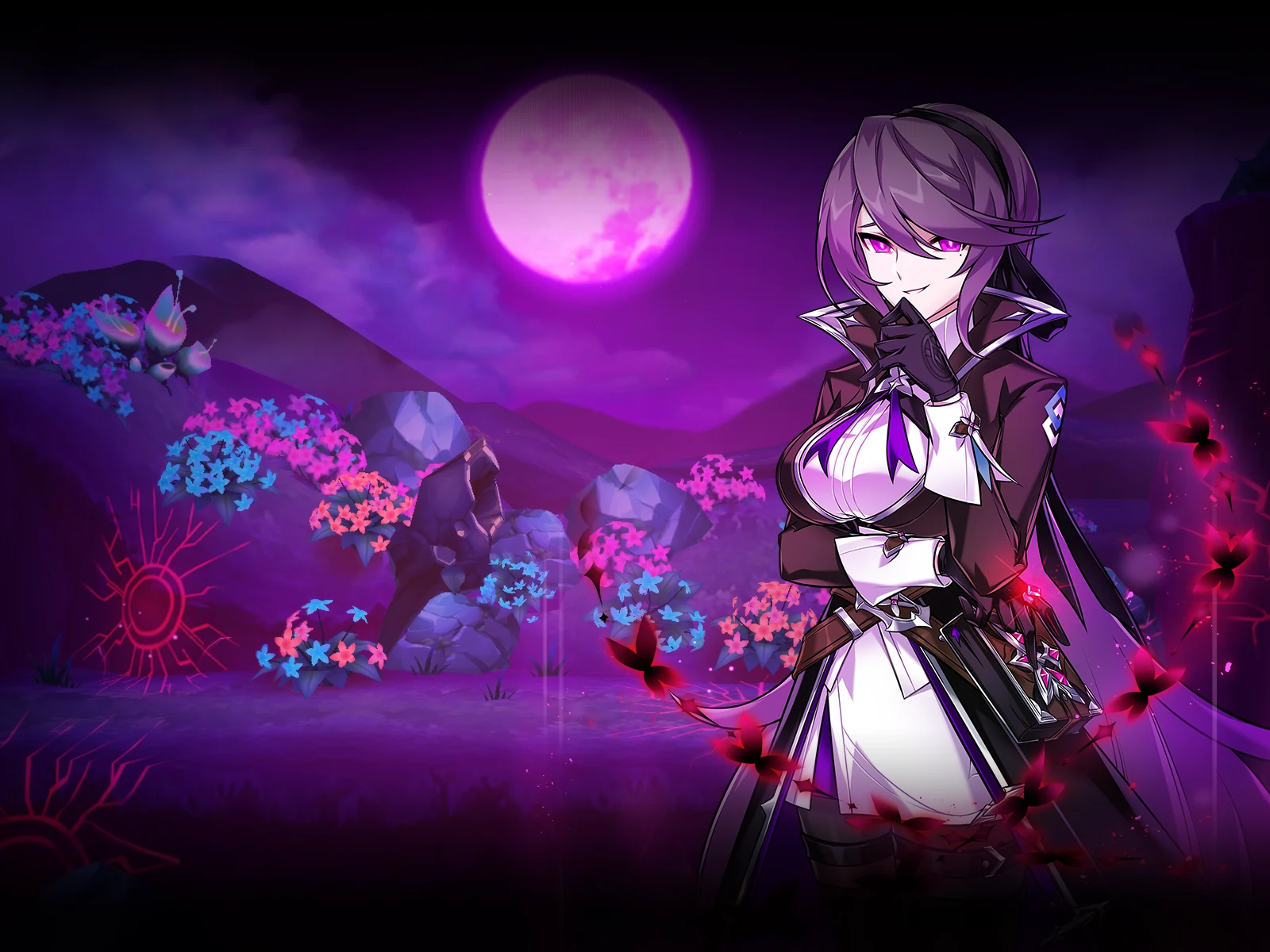 Moonlight Hill (Night) (Downhill)