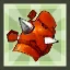 Dragona de Pedra Mutante (Vermelho)