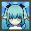 Demon Servant Twin Ponytail(Black)