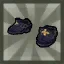 Dark Gladiator Shoes (Raven)