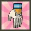 Cheerleader Uniform Gloves (Blue)
