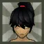 Raven's Ninja Hair (Black)