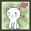 頭りキャット（白）