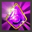 Shining Dual Magic Stone of Retaliation