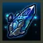 Refined Indigo Imprint Stone