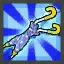 Rainy Day Gunblade (Pastel Blue)
