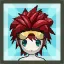 Chung's Military Uniform Hair (Red-Brown)