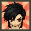 Animania-Frisur (Elsword, blau, J.S.)
