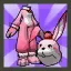 Aisha's Easter Bunny (Pink)