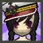 愛莎海軍風帽子(紅色)