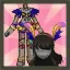 Elrios Carnival Samba Dancer Costume Suit Ver. Blue (Eve)