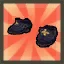 Dark Gladiator Shoes (Elsword)