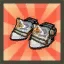 Elsword's Warrior's Armor Shoes (Blue)