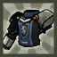Black Knight's Top Piece (Blue)