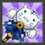Ariel's White Tiger Rod (Blue)