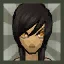 Animania-Frisur (Raven, grun, J.S.)