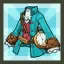Chung's Gentlemen White Rabbit Top Piece (Blue)