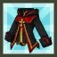 Chung's Fantasy Cleric Top Piece (Black)