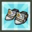 Chung's Warrior's Armor Shoes (Blue)