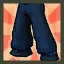 Gentry families bachelor Hanbok bottoms(Blue)