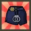 Elesis's Police Uniform Bottom Piece (Blue)