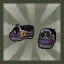 Football Uniform Shoes (Purple)