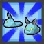 Ciel's Cute Point Pajama Slippers (Blue)