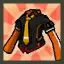 Flashy Dandy Outfit Top Piece (Orange)