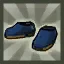 Black Knight's Shoes (Blue)