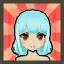 Elesis's Half-cut Hair (Sky Blue, Ver. SE)