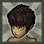 Raven's Yukata Hair (Dark Brown)