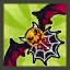 Ariel's Halloween Witch Bow (Purple)