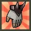 Horn Spike Gloves (White)