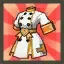 Elesis's Nurse Costume Top Piece (Orange)