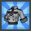 Lu's Police Uniform Top Piece (Gray)