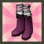 Eve's Christmas Ribbon Shoes (Purple) (No Stat)