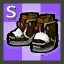 Sapatos do Soberano do Tempo de Glave (Velder : Aisha)