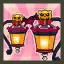 Ariel's Halloween Witch Lamps (Purple)