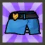 Cheerleader Uniform Bottom Piece (Blue)