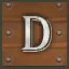 Letter 'D'