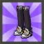 Aisha's Warrior's Armor Shoes (Blue)