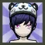 Add's Cutie Tiger Hood (White)