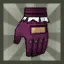 Raven's Furry Fox Gloves (Purple) (No Stat)