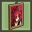 [Luriel] Wooden Picture Frame (Flame Lord)
