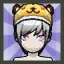 Add's Cutie Tiger Hood (Gold)