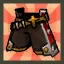Dragon Knight Outfit Bottom Piece (Brown)