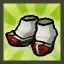 Wangjin Rose Hanbok Shoes(Red)