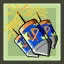Level Up 12th Anniversary Blue Fireworks