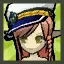 娜海軍風帽子(藍色)