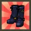 Elesis's Police Uniform Shoes (Blue)